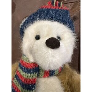 Boyds Bears Christmas plush The Head‎ bean Collection  with tag